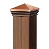 Eon 4 Feet Post Sleeve Kit Chestnut (With Matching Cap & Base Collar)