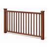 Eon 36 inch x 6 foot Redwood Traditional Stair Rail Kit