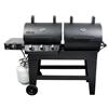 Brinkmann Dual Function Gas/Charcoal Grill & Smoker