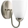 Progress Lighting Gather Collection Brushed Nickel 1-light Bath Light