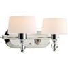 Progress Lighting Fortune Collection 2-light Polished Nickel Bath Light