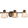 Progress Lighting Torque Collection 1-light Copper Bronze Bath Light