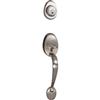 Forge Rosa Gripset Entrance Satin Nickel