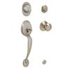 Schlage Satin NIckel Door Handleset Plymouth/ Plymouth Lever