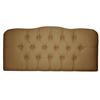 Skyline Furniture Tufted Full Headboard In Shantung Khaki