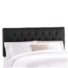 Skyline Furniture MFG. Full Tufted Headboard in Shantung Black