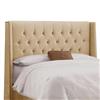 Skyline Furniture MFG. Upholstered Full Headboard in Velvet Buckwheat