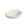 KOHLER Tresham(TM) Oval Self-Rimming Lavatory With Single-Hole Faucet Drilling