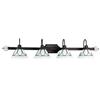 Progress Lighting Verona Collection Cobblestone 4-light Vanity Fixture