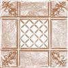 Shanko 2 Feet x 4 Feet Copper Plated Steel Finish Nail-Up Ceiling Tile Design Repeat Every 2...