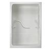 Mirolin Madison 5 1-piece Shower Stall Free Living Series - Standard-Left Hand