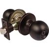 Forge Saturn Door Lock Privacy Rub Bronze