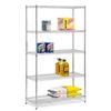 Honey-Can-Do International Five tier chrome storage shelves 800lb