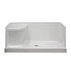 Mirolin Ellis 54 Acrylic Shower Base With Seat- Right Hand