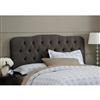 Skyline Furniture Upholstered King Headboard, Shantung, Parchment