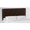 Skyline Furniture Queen Slip Cover Headboard in Bam Zizi