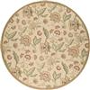 Artistic Weavers Brooks Beige Polypropylene Area Rug - 8 Feet Round