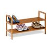 Honey-Can-Do International 2-tier bamboo shoe shelf