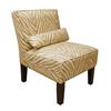 Skyline Furniture MFG. Upholstered Armless Chair in Sudan Camel