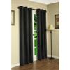 Habitat Roma Curtain, Black - 42 Inches X 84 Inches