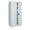 Sandusky 36 Inch W x 72 Inch H x 18 Inch D Freestanding Steel Cabinet In Dove Gray