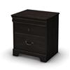 South Shore Wizard Night Stand Ebony