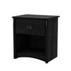 South Shore Tryon Nightstand Black Oak