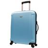 Traveler's Choice 28" 4-Wheeled Spinner Upright Luggage (TC2400B28) - Blue