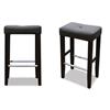 JR Home Collection Barcelona Bar Stool (IF-ST-214-ES2PK) - 2 Pack - Espresso