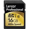 Lexar Professional 16GB Class 10 SDHC Memory Card (LSD16GBCTBNA400)