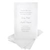 Gartner Studios 50-Pieces Invitation Kit (61042) - White