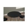 Monarch 30" Metal Bar Table (I 2330) - Black / Silver