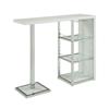 Monarch Metal Bar Table (I 2343) - White