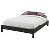 South Shore Gravity Queen Platform Bed (3577203) - Ebony