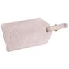 RKW Collection Leather Luggage Tag (LT-2087) - Pale Pink