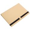 RKW Collection Leather Journal Cover (JBC-2085) - Ivory / Chocolate