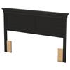 South Shore Vito Collection Queen Headboard (3187277) - Ebony