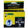 Ink For Dummies Canon Black Inkjet Cartridge (DC-PG40 BK)