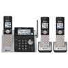 at&t 3-Handset DECT 6.0 Cordless Phone with Answering Machine (CL83303)