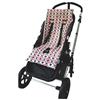 Tivoli Couture Memory Foam Stroller Seat Cushion (MFSL 1068) - Pink/ White/ Grey