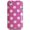 Exian iPod touch 4th Gen Polka Dot Soft Shell Case (4T019) - Pink