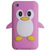 Exian iPod touch 4th Gen Penguin Soft Shell Case (4T009) - Pink