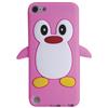 Exian iPod touch 5th Gen Penguin Soft Shell Case (5T010) - Pink
