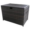 Patio Flare Santa Cruz Wicker Deck Box - Brown (PF-AC-209)