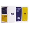 HP 80 Yellow Inkjet Cartridge (C4848A)