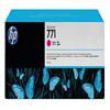 HP 771 Magenta DesignJet Ink Cartridge (CR252A) - 3 Pack