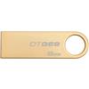 Kingston Technology GE9 8GB USB 2.0 Flash Drive (DTGE9/8GBZ) - Gold
