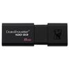 Kingston Technology DataTraveler 8GB USB 3.0 Flash Drive (DT100G3/8GB) - Black