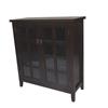 Simpli Home Artisan Storage Media Cabinet & Buffet (INT-AXCHOL-MED-EB) - Dark Brown