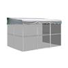 PATIO MATE® 7' 8'' x 11' 6'' Screened Enclosure - White